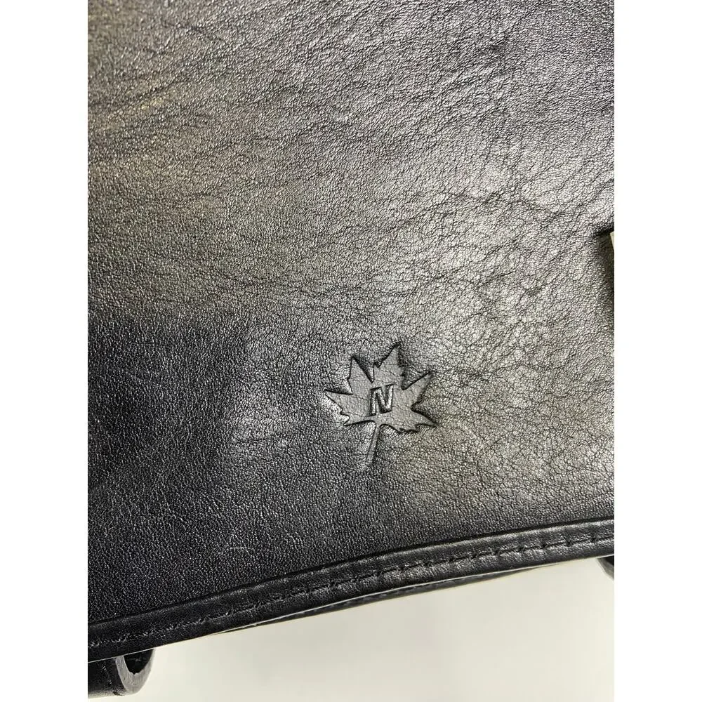 Novin Leather Messenger Book Bag